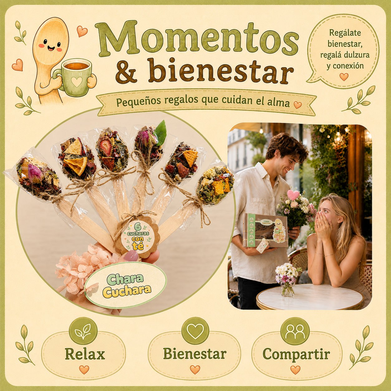 Momentos y bienestar Chara Cuchara